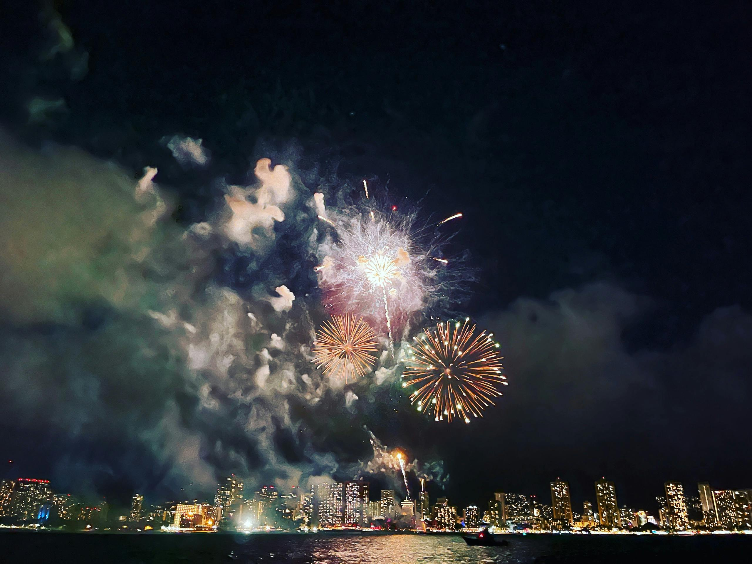 Waikiki: Friday Night Fireworks Cruise - Photo 1 of 4